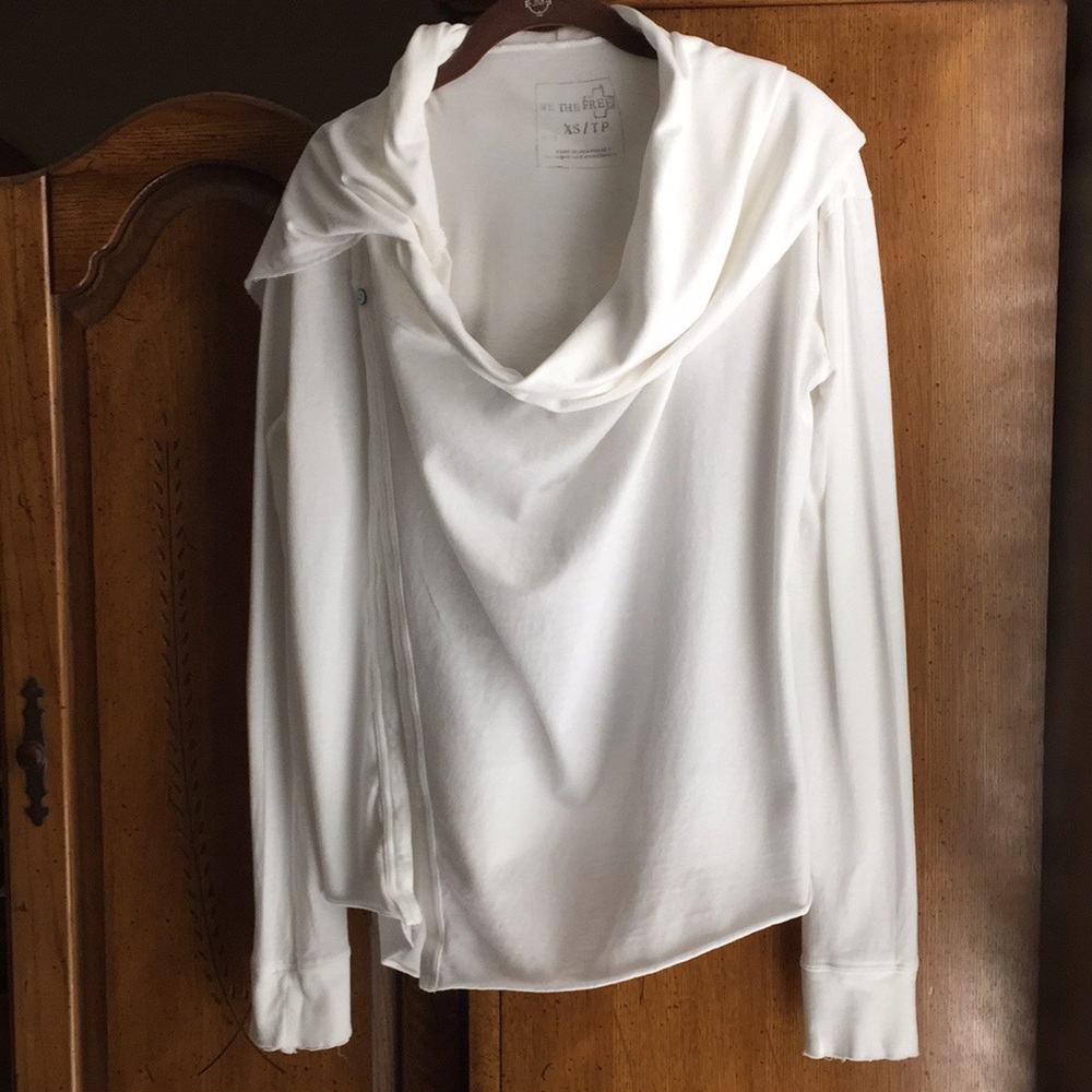 🌟Free People Draped Cardigan w/ Hood🌟